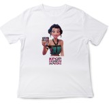 Tricou copii K Pop Demon Huntrix, 5-6 ani, alb, grafică modernă