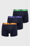 Cumpara ieftin Emporio Armani Underwear boxeri 3-pack barbati, culoarea albastru marin