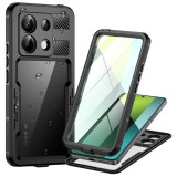 Husă pentru Redmi Note 13 Pro 5G, Husă de telefon mobil impermeabilă IP68 pentru Note 13 Pro 5G, husă de protecție 360 de grade, rezistentă la șocuri