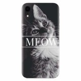 Husa silicon pentru Apple Iphone XR, Meow Cute Cat