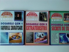 Dosarele OZN, volumele 1+2+3 , colectia Misterele lumii foto