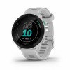 Smartwatch Garmin Forerunner 55, 1.04&quot;, GPS, Puls, Alb, Unisex, Android/iOS, Monitorizare Somn, Ritm Cardiac, Rezistent la apa 5ATM
