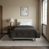 vidaXL Duvet de iarnă Patos Antracit 155 x 200 cm 42026303