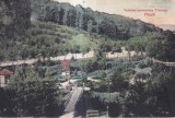 Vederea panoramica Trivalea. Pitesti (circa 1910, circulata)