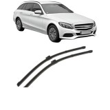 Cumpara ieftin Set stergatoare MERCEDES-BENZ C-CLASS T-Model (S205) 2014-2021, parbriz, Valeo Silencio Xtrm