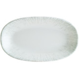 Cumpara ieftin Platou oval portelan alb Bonna Iris 15 x 8.5 cm
