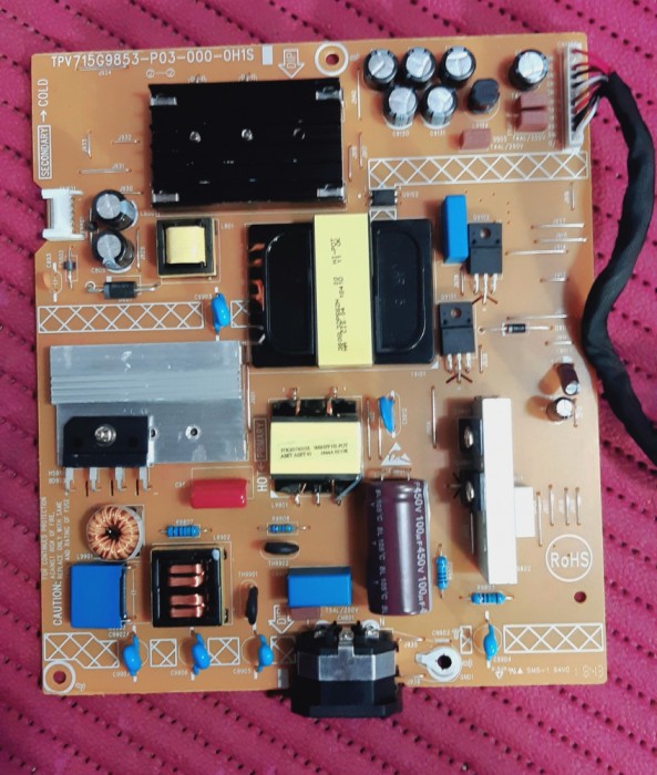 715G9853-P03-000-0H1S Dell S2719DGF M270DTN01.5 Sursa Monitor Tv Power Supply