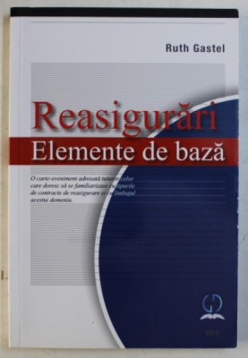 REASIGURARI ELEMENTE DE BAZA de RUTH GASTEL , 2019 foto
