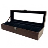Cumpara ieftin Cutie Depozitare ?i Organizare 6 Ceasuri | WZ485 | Maro