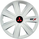 Set 4 Capace Roti GTX Alb R16, Compatibil Cu Mitsubishi