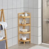 Raft de colt Lestijarvi bambus [en.casa] HausGarden Leisure