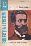 G. Ibraileanu - Studii literare