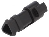 Conector cablu PX0 3 pini negru