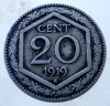 7.655 ITALIA 20 CENTESIMI 1919 R, Europa, Cupru-Nichel