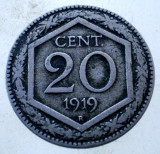 7.655 ITALIA 20 CENTESIMI 1919 R