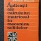 APLICATII ALE CALCULULUI MATRICEAL IN MECANICA SOLIDELOR - Staicu