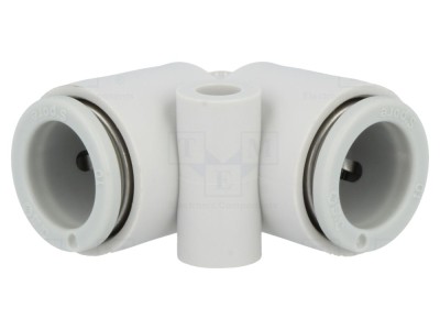 Conector push-in 90&amp;deg; pentru cablu 10mm foto