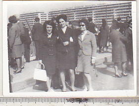 bnk foto Ploiesti - Pe podul de la Gara de Sud - 1 Mai 1969 foto