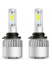 Set 2 leduri HB4 COB Canbus pentru far auto putere 72W, luminozitate 8000 Lm, 12V - 24V 4300k