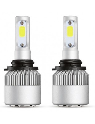 Set 2 leduri HB4 COB Canbus pentru far auto putere 72W, luminozitate 8000 Lm, 12V - 24V 6000k foto