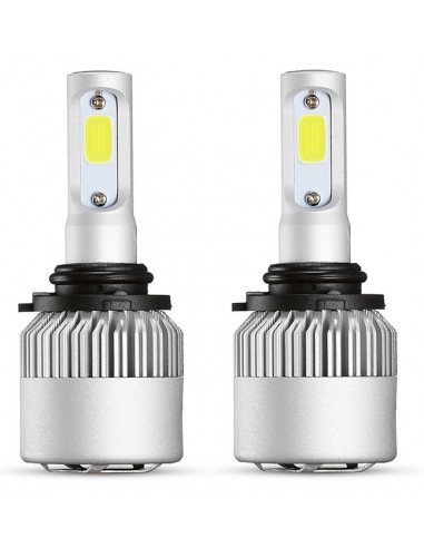Set 2 leduri HB4 COB Canbus pentru far auto putere 72W, luminozitate 8000 Lm, 12V - 24V 6000k