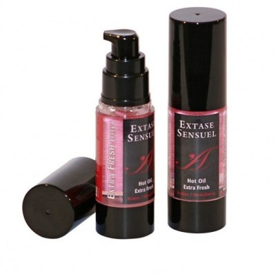 EXTASE SENSUAL - MASSAGE OIL WITH EXTRA FRESH STRAWBERRY EFFECT 30 ML foto