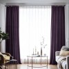 Draperie din catifea blackout cu rejansa din bumbac tip fagure, Madison, 200x225 cm, densitate 700 g/ml, Thamarind, 1 buc