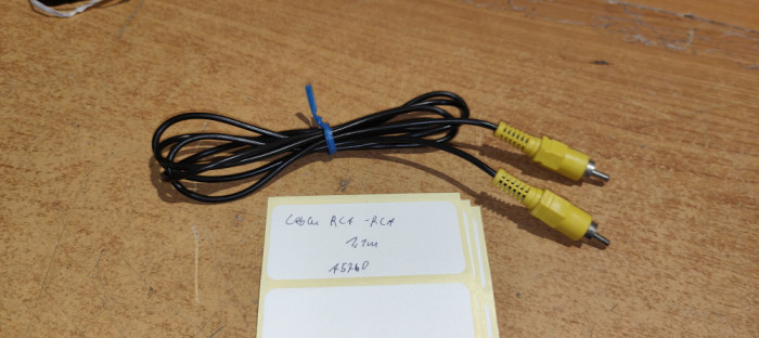 Cablu RCA Tata - RCA Tata 1.1m #A5760