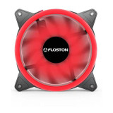 Ventilator pentru carcasa Floston Halo Dual Red LED