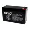 Acumulator AGM 12V, 7Ah, F1 - KIJO JS12-7