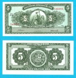 Peru (pick 83) 5 Soles Oro 1968 UNC serie: diverse