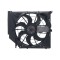 GMV radiator electroventilator Bmw Seria 3 E46, 1998-2006 (316i, 316i/Ti, 318ci, 318i/Ci/Ti, 320i/Ci, 1,6; 1,8; 1,9; 2,0; 2,0 R6; Benzina, Cu AC, 290