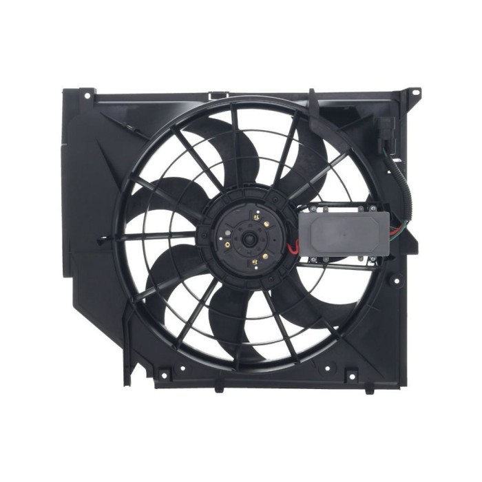 GMV radiator electroventilator Bmw Seria 3 E46, 1998-2006 (316i, 316i/Ti, 318ci, 318i/Ci/Ti, 320i/Ci, 1,6; 1,8; 1,9; 2,0; 2,0 R6; Benzina, Cu AC, 290