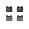 Set placute frana spate TRW