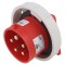 Conector Alimentare AC Trifazat 32A 400V IP67 Soclu Tată
