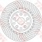 Disc frana LEXUS LS (UVF4, USF4) (2006 - 2016) TRW DF6489S