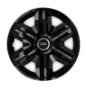 Set 4 capace roti Hubcaps fast black R15 pentru gama auto Audi, Autohelix MSA