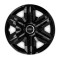 Set 4 capace roti Hubcaps fast black R15 pentru gama auto Audi