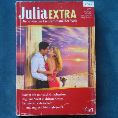 DIE SCHONSTEN LIEBESROMANE DER WELT - JULIA EXTRA, 4 ROMANE IN 1 foto