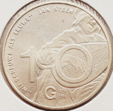 1937 Olanda 10 Gulden 1996 Beatrix (Jan Steen) km 223 argint