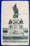 Bucovina - 1926 - Cernauti - Monumentul Unirii - printata, circulata spre Rosiori, 2 timbre intacte, stampile lizibile