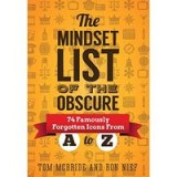 The Mindset list of the obscure