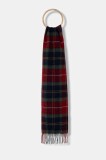 Barbour eșarfă de l&acirc;nă cu imprimeu, LSC0129