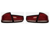 Set stopuri, lampa spate BMW Seria 3 (F30), 01.2012-2015, partea stanga, dynamic indicator; LED; rosu, fumuriu; TUNING,