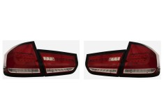 Set stopuri, lampa spate BMW Seria 3 (F30), 01.2012-2015, partea stanga, dynamic indicator; LED; rosu, fumuriu; TUNING,