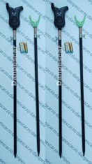 SET 2 Avertizori Feeder Windblade cu LEDURI pe ambele parti SI 4 PICHETI