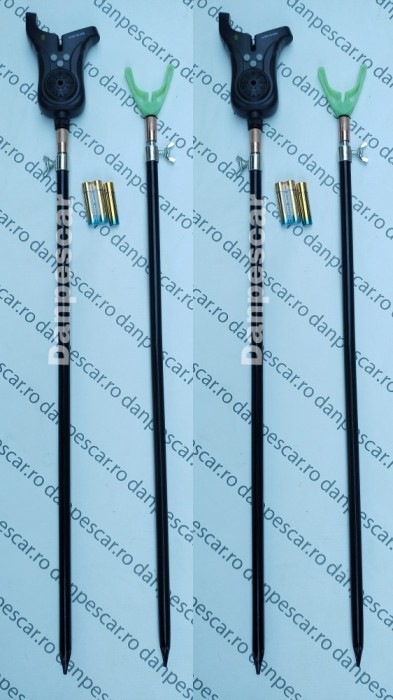 SET 2 Avertizori Feeder Windblade cu LEDURI pe ambele parti SI 4 PICHETI