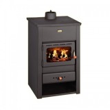 Soba pe lemne, Prity K2CP, metalica, 3,2 kg/h, 510 x 500 x 810
