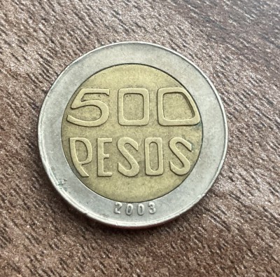 C50 - Moneda foarte veche - Columbia - 500 pesos - 2003 foto