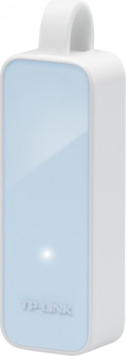 ADAPTOR RETEA TP-LINK , extern, USB 2.0, port RJ-45, 100 Mbps, &quot;UE200&quot; (timbru verde 0.18 lei)